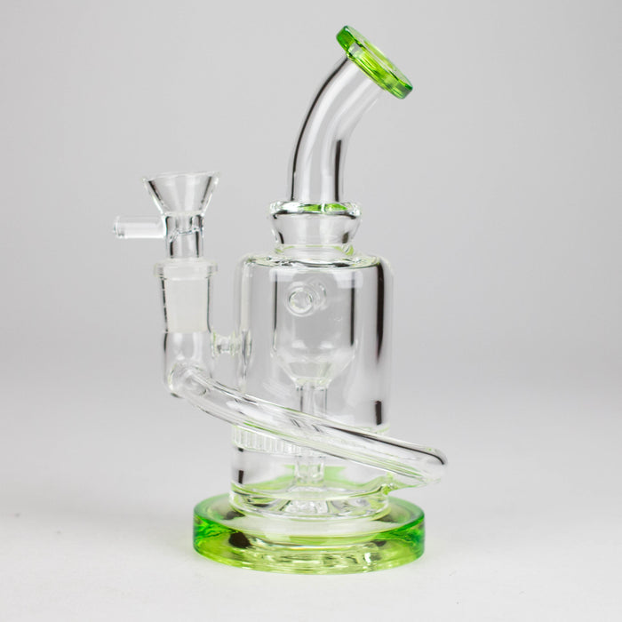 8" Torus Dab Rig – Compact Design Glass Rig Small Biz Distributors