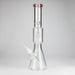 16" 7mm Colored Beaker Bong – Premium Thick Glass with Grid Perc Glass Bong Small Biz Distributors