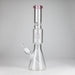 16" 7mm Colored Beaker Bong – Premium Thick Glass with Grid Perc Glass Bong Small Biz Distributors