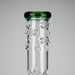 16" Triple Perc Straight Tube – Premium Glass Bong with Maximum Filtration Glass Bong Small Biz Distributors