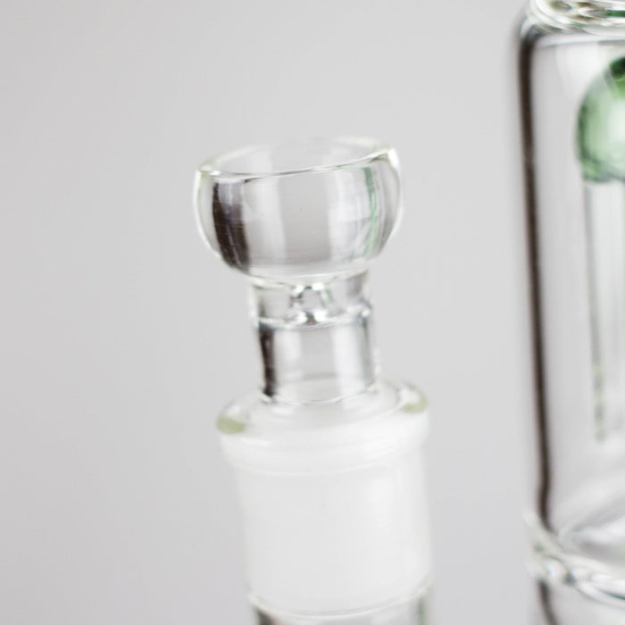 16" Triple Perc Straight Tube – Premium Glass Bong with Maximum Filtration Glass Bong Small Biz Distributors