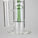 16" Triple Perc Straight Tube – Premium Glass Bong with Maximum Filtration Glass Bong Small Biz Distributors