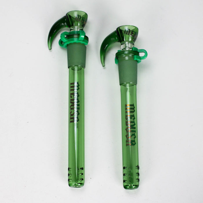 Medusa | Colored Downstem Style "01" – Includes Glass Bowl & Keck Clip Downstem · Bowlstem Small Biz Distributors