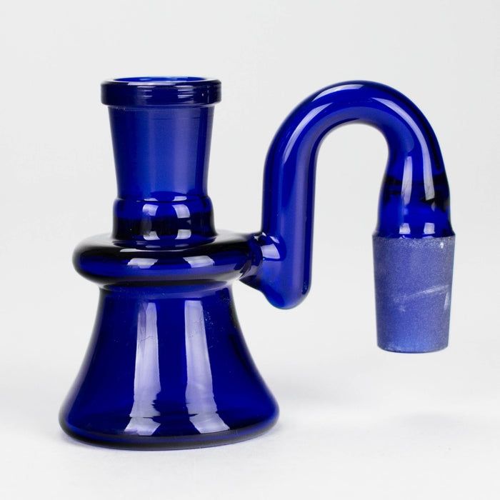 Medusa | 18mm Full Color Dry Ash Catcher – 90° Angle for Cleaner, Smoother Hits Ashcatcher · Percolator · Filter · Mouthpiece Small Biz Distributors Blue