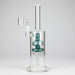 11" 2-in-1 Glass Dab Rig with Percolator [BH141] Glass Bong 777 Smoke