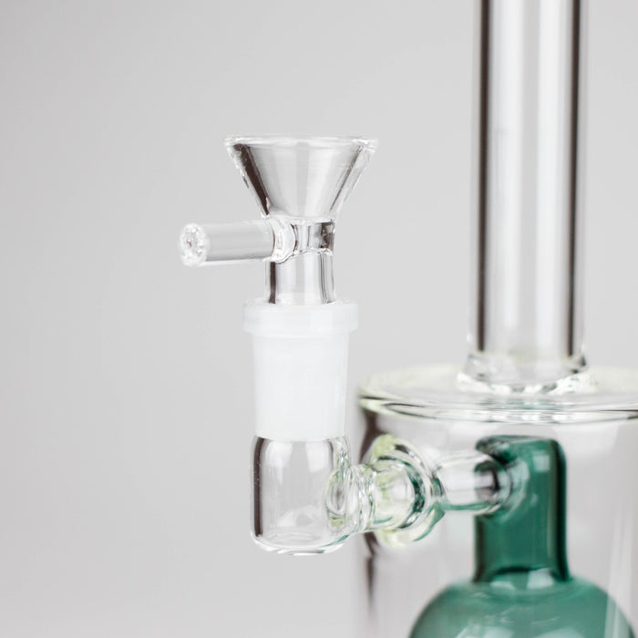 11" 2-in-1 Glass Dab Rig with Percolator [BH141] Glass Bong 777 Smoke