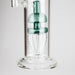 11" 2-in-1 Glass Dab Rig with Percolator [BH141] Glass Bong 777 Smoke