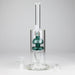 11" 2-in-1 Glass Dab Rig with Percolator [BH141] Glass Bong 777 Smoke