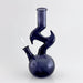 8" Zig-Zag Zong Glass Bong Super Supplys Inc Black