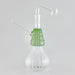 7“ Swirl Oil Burner Bubbler Glass Rig Super Supplys Inc Green