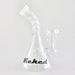 Wicked | 6" Swirl Dab Rig Glass Bong Super Supplys Inc White