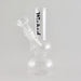 Wicked | 6" Water Pipe with Stem Glass Bong Super Supplys Inc Black