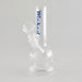 Wicked | 6" Water Pipe with Stem Glass Bong Super Supplys Inc Blue