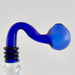 Glass Oil Burner Attachment - 5 Colors - 2CT Banger · Oil Burner Super Supplys Inc Blue