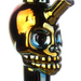 Fortune | 14" 7mm Electroplated Skull Glass Bong Glass Bong Fortune