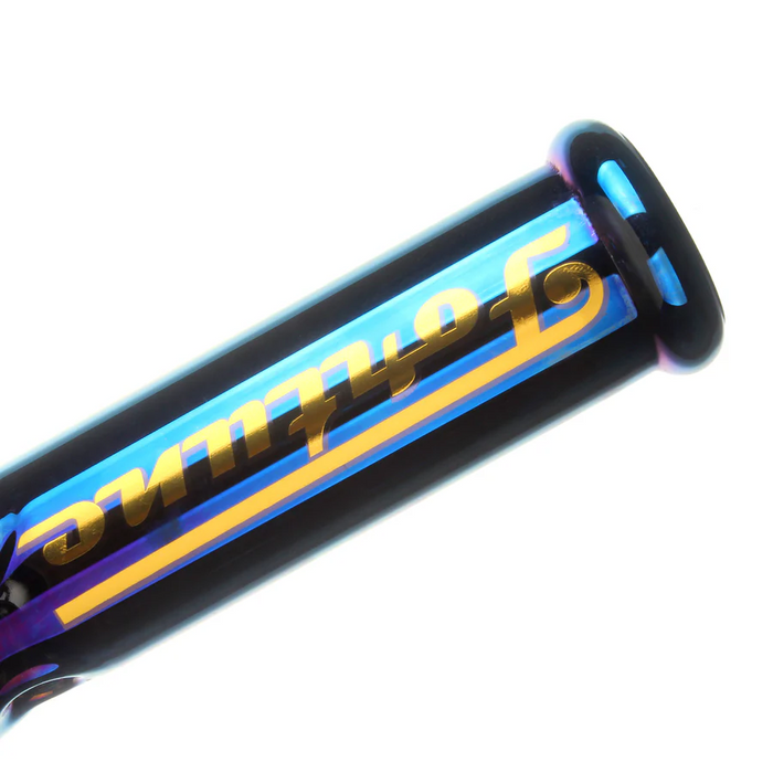 Fortune | 14" 7mm Electroplated Skull Glass Bong Glass Bong Fortune