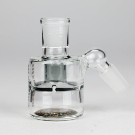 Medusa | 14mm Ash Catcher – 45° Angle for Cleaner, Smoother Hits Ashcatcher · Percolator · Filter · Mouthpiece Small Biz Distributors Black