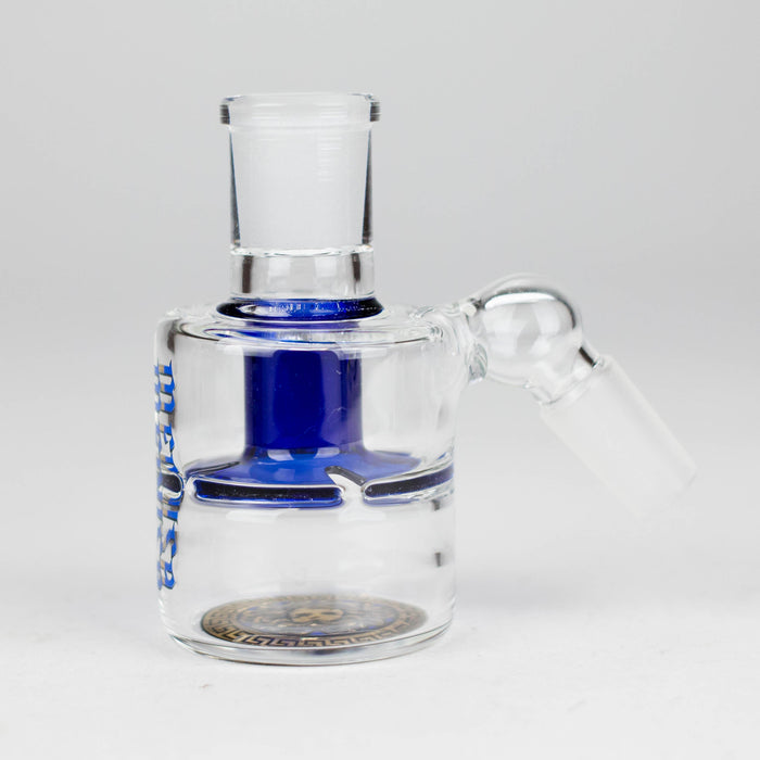 Medusa | 14mm Ash Catcher – 45° Angle for Cleaner, Smoother Hits Ashcatcher · Percolator · Filter · Mouthpiece Small Biz Distributors Blue