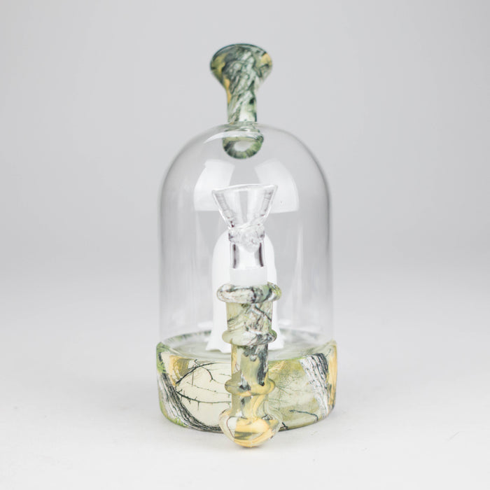 6" Ghost Rig Resin · Silicone · Plastic Bong JJ Distribution