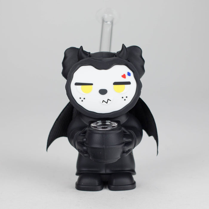 6" Devil water pipe Resin · Silicone · Plastic Bong JJ Distribution