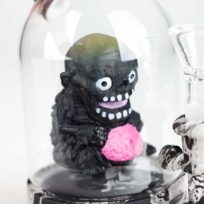 6" Waterwheel water pipe-Zombie Resin · Silicone · Plastic Bong JJ Distribution