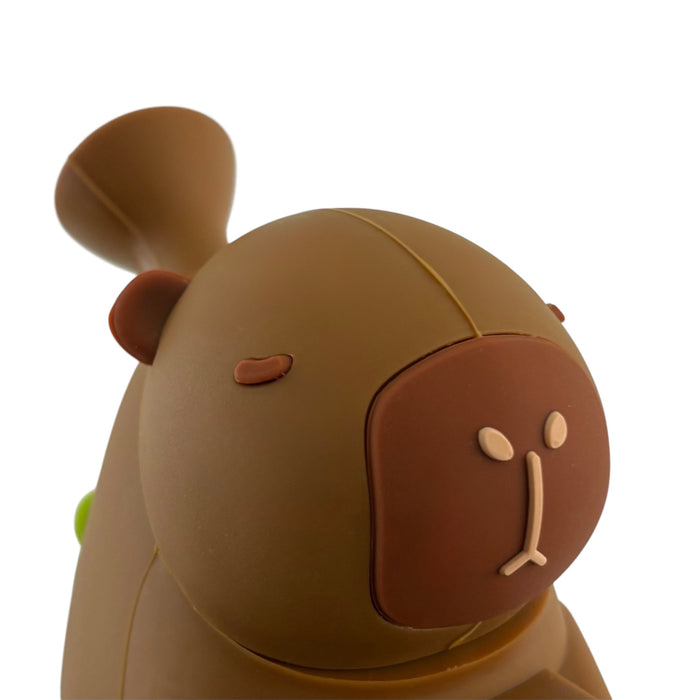 6" Capybara Silicone Water Pipe Resin · Silicone · Plastic Bong Super Supplys Inc