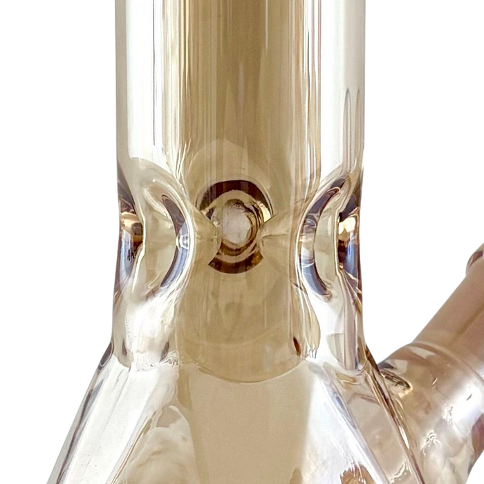 10" Geometric Hexagon Electroplated Glass Bong Glass Bong Fortune