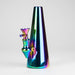 7" Solid Color Electroplate Glass Bong Glass Bong 777 Smoke Rainbow2