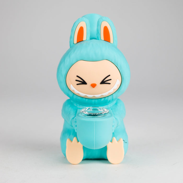 6" Popular Character Design Silicone Bong