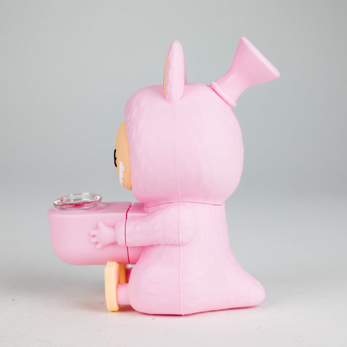 6" Popular Character Design Silicone Bong Resin · Silicone · Plastic Bong 777 Smoke