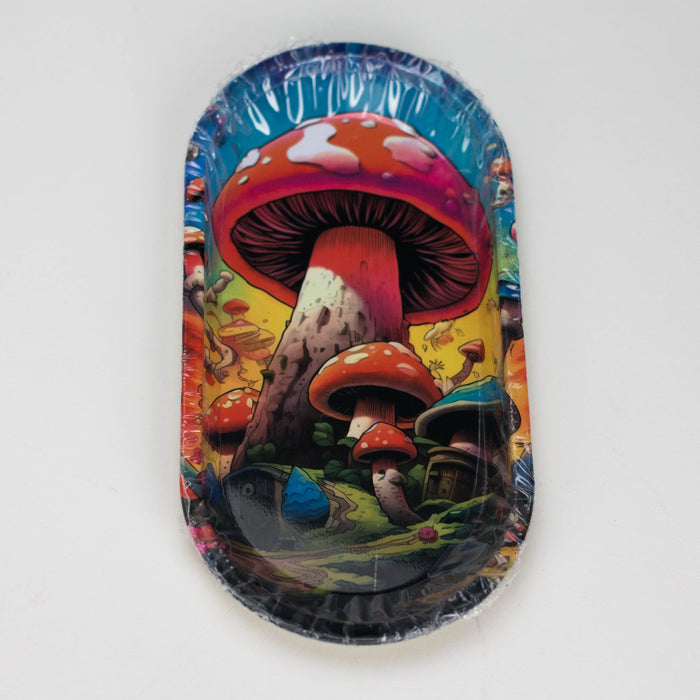 5-in-1 Metal Pipe Smoke Set – Mushroom Design Bundle 777 Smoke