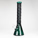 Genie | 16" 9mm Twist Glass Beaker Bong [HH1125] Glass Bong ONE Teal