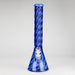Genie | 16" 9mm Twist Glass Beaker Bong [HH1125] Glass Bong ONE