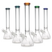 16" Beaker Bong with Bowl and Downstem Glass Bong Small Biz Distributors
