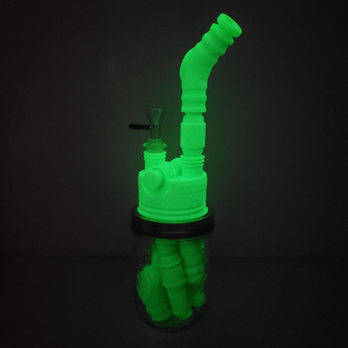 MCS | Single Jar Modular Cannabis System – Compact & Expandable Starter Kit Resin · Silicone · Plastic Bong C4 Hydroponics Ltd.