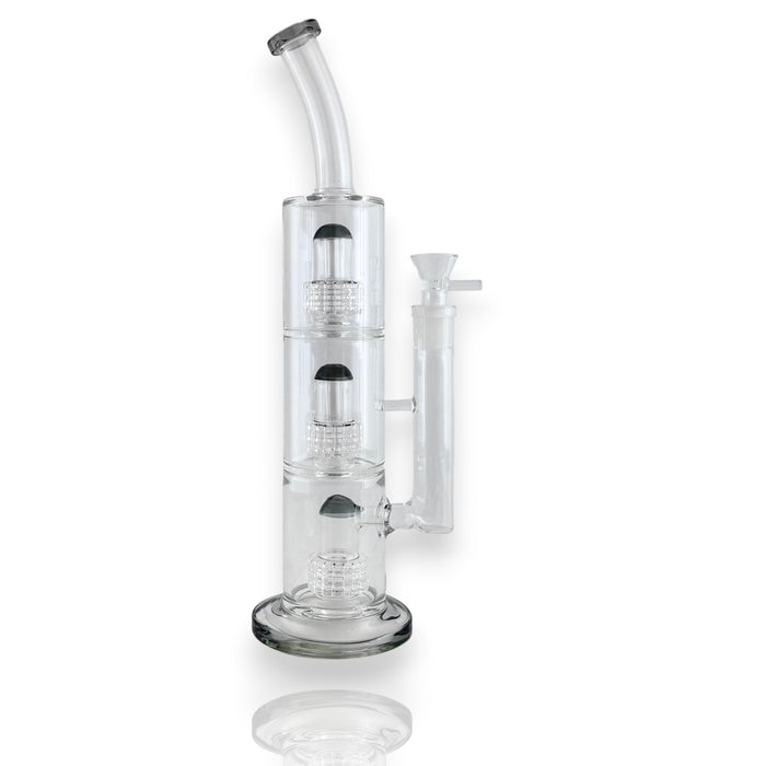 16" Matrix Perc Rig Glass Bong Super Supplys Inc