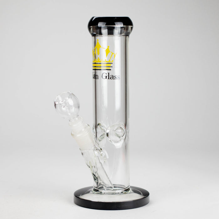 10" Straight Tube Glass Water Bong Glass Bong RMG WHOLESALE