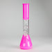12" Double Perc Fancy Glass Water Bong – Assorted Colors Glass Bong RMG WHOLESALE