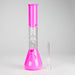 12" Double Perc Fancy Glass Water Bong – Assorted Colors Glass Bong RMG WHOLESALE