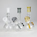 7" Twisted Tube Glass Bong – Assorted Colors Glass Bong RMG WHOLESALE
