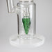 16" Poke Glass Water Bong – Assorted Colors Glass Bong RMG WHOLESALE