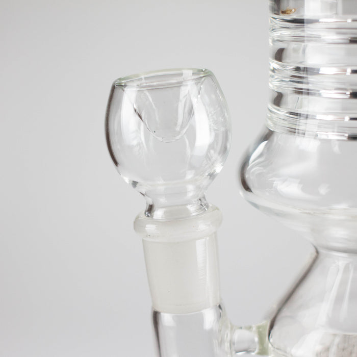 16" Poke Glass Water Bong – Assorted Colors Glass Bong RMG WHOLESALE