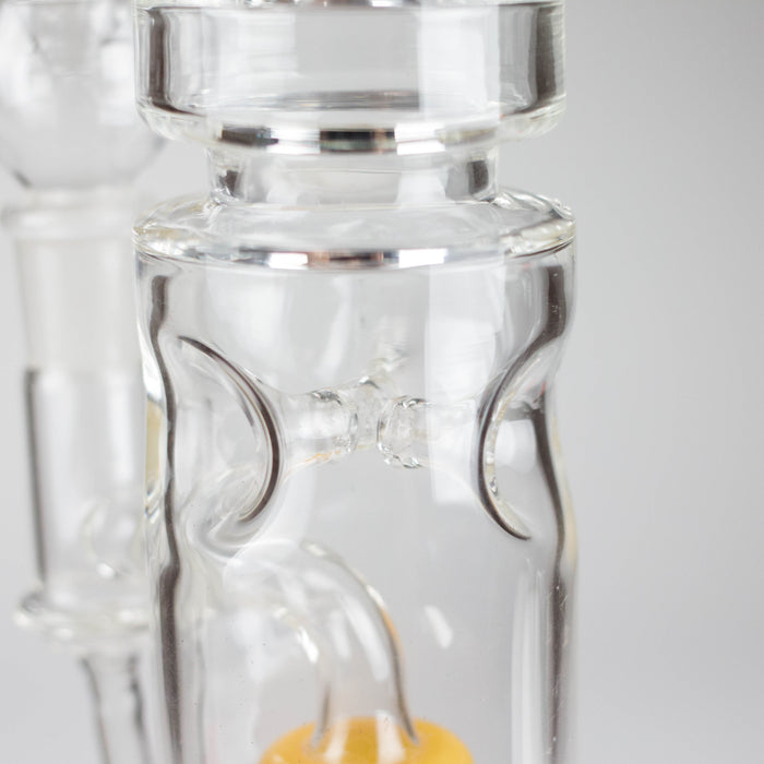 14" Poke Glass Water Bong – Assorted Colors Glass Bong RMG WHOLESALE
