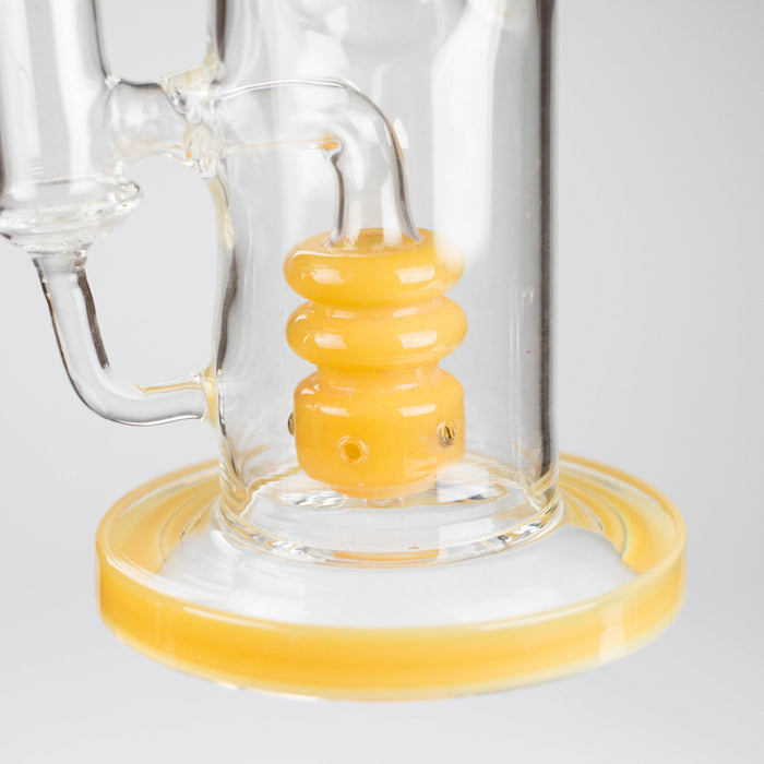 14" Poke Glass Water Bong – Assorted Colors Glass Bong RMG WHOLESALE