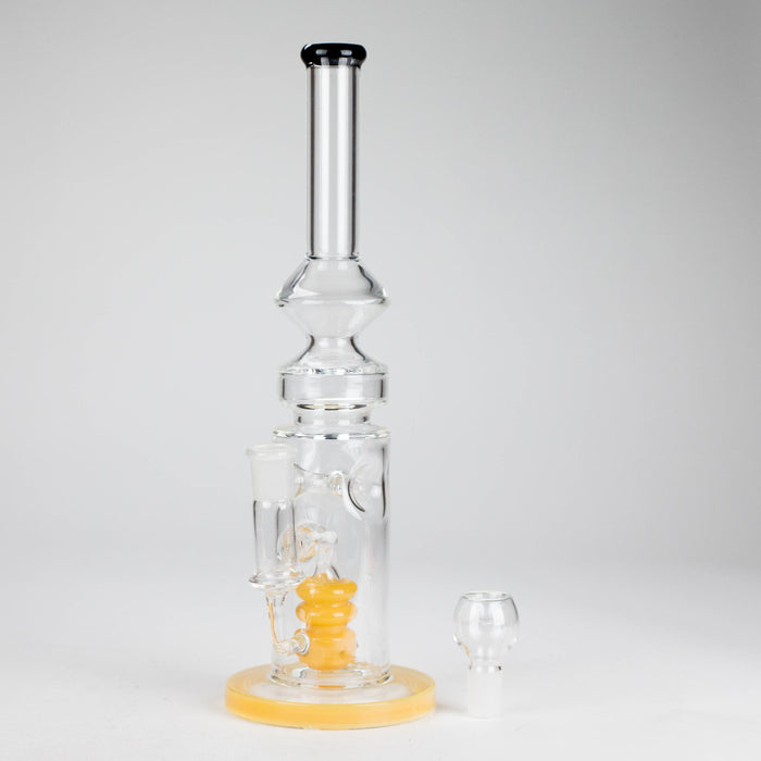 14" Poke Glass Water Bong – Assorted Colors Glass Bong RMG WHOLESALE