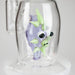 12" Purple Fish Glass Water Bong – Assorted Colors Glass Bong RMG WHOLESALE