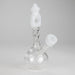 7" Donut Twist Glass Water Bong – Assorted Colors Glass Bong RMG WHOLESALE
