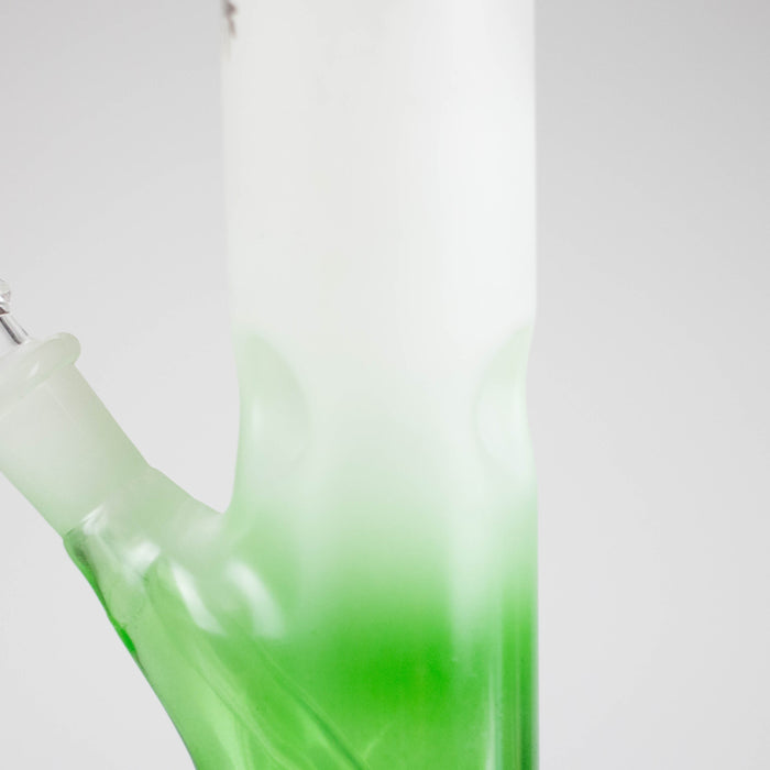 8" Straight Tube Glass Bong – Assorted Colors Glass Bong RMG WHOLESALE