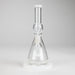 8" Cone Glass Water Bong – Assorted Colors Glass Bong RMG WHOLESALE