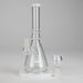8" Cone Glass Water Bong – Assorted Colors Glass Bong RMG WHOLESALE